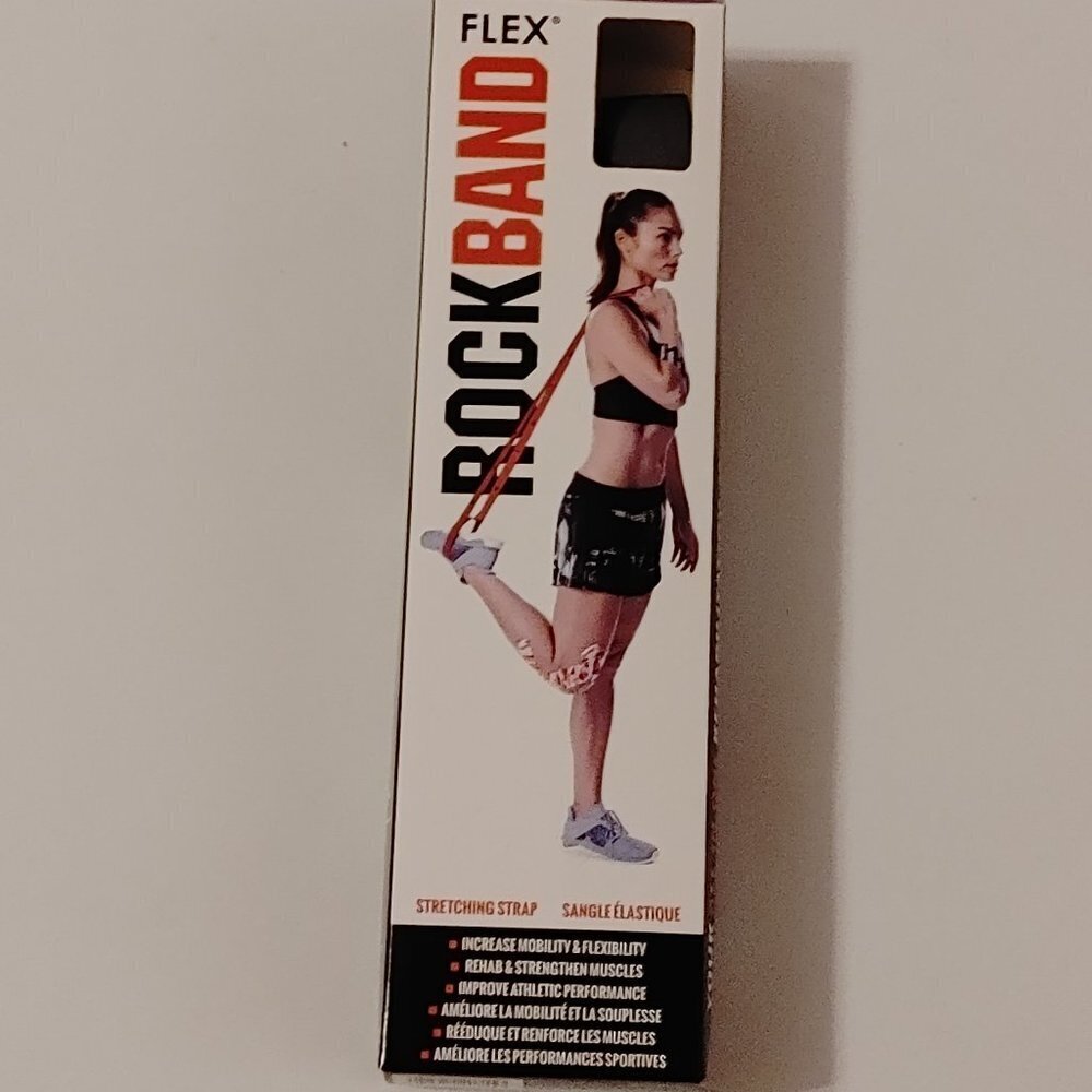 Rocktape Rockband Flex Resistance Band Stretching Strap Light MEDIUM 12-18lb